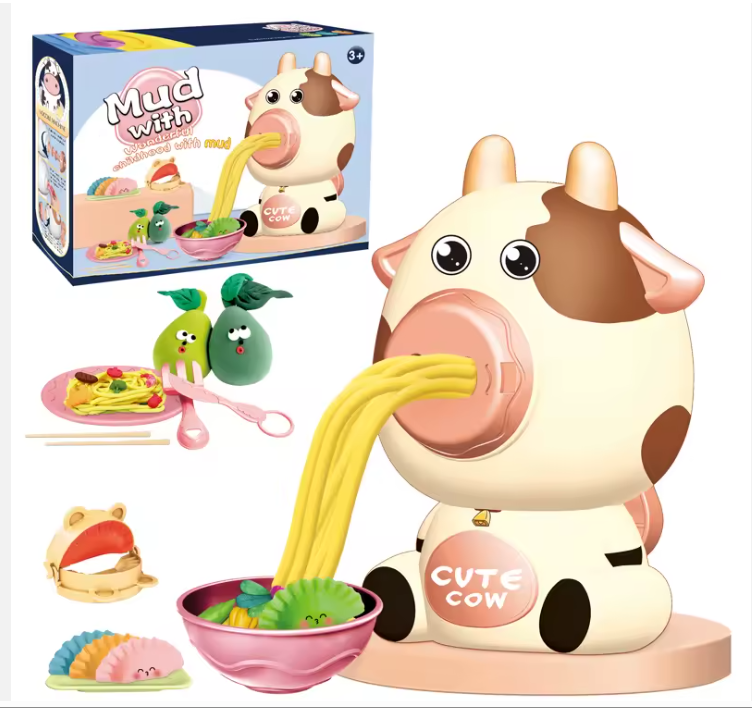 Cow Noodle & Ice Cream Clay Machine