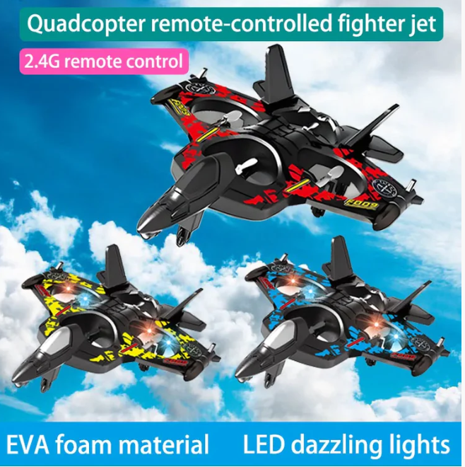 Stealth Fighter Quadcopter Drone ✈️🔥