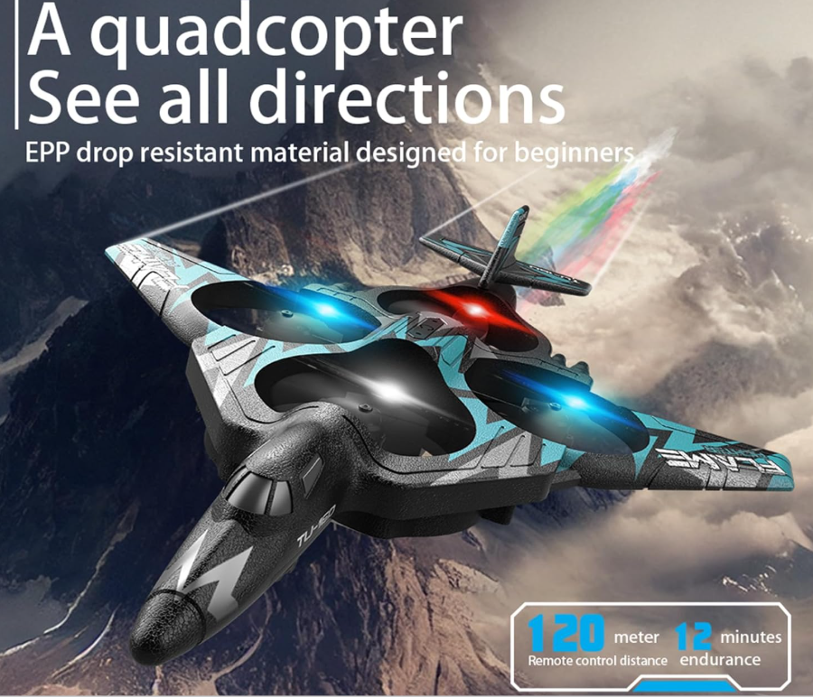 Rainbow Machine Jet Fighter Drone ✈️🌈