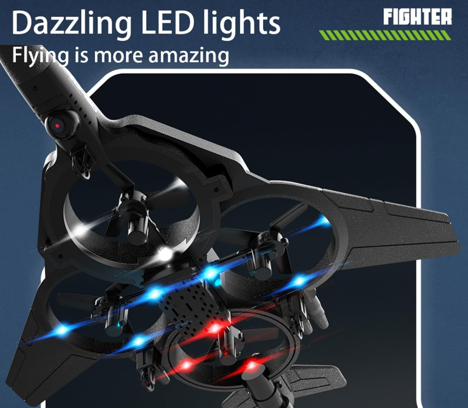 Rainbow Machine Jet Fighter Drone ✈️🌈