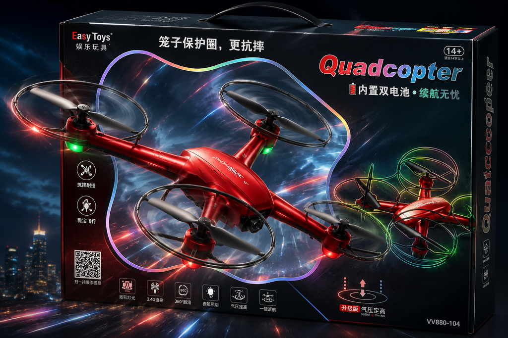 Pioneer Quadcopter Training Drone 🛸🔴