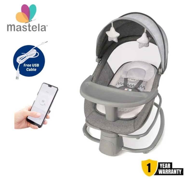 Mastela 4-in-1 Multi-Functional Electric Swing – Model 08112