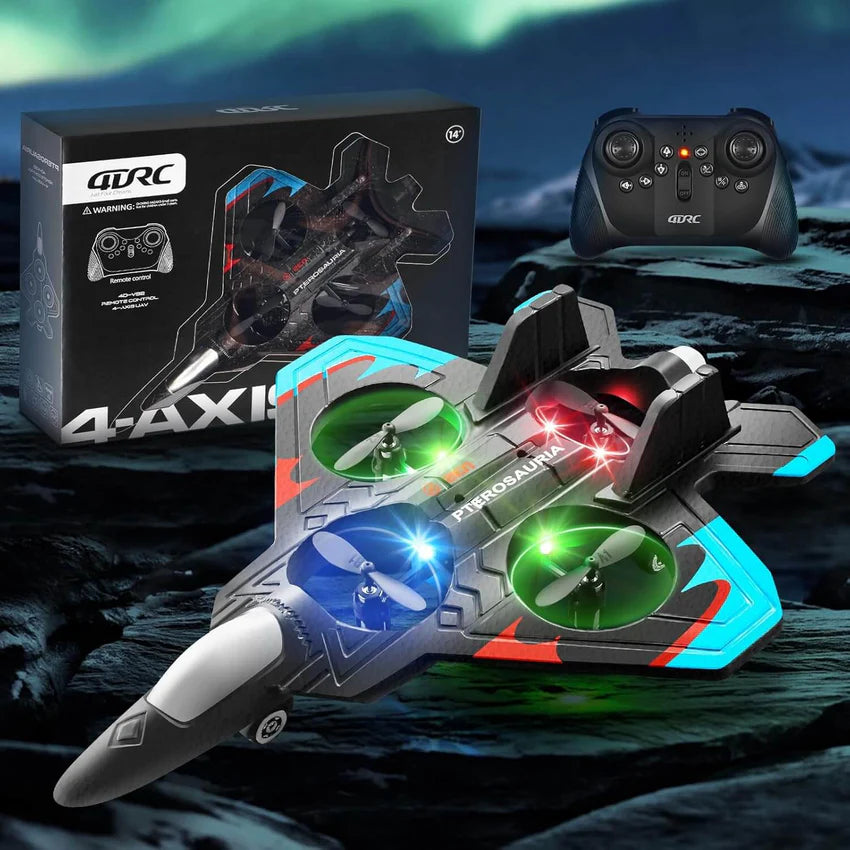 4DRC Jet Fighter Quadcopter ✈️✨