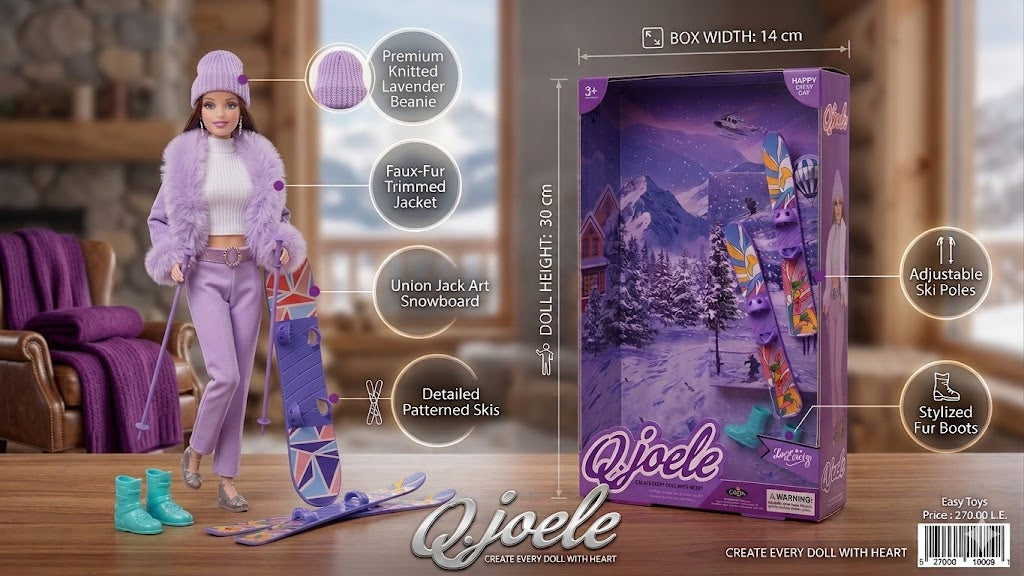 Winter Ski Fashion Doll Set ❄️⛷️✨