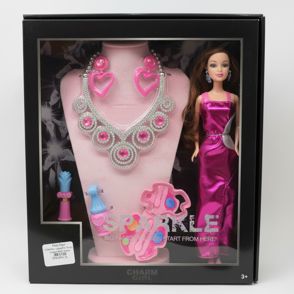 Sparkle Fashion Doll Set ✨👗👑