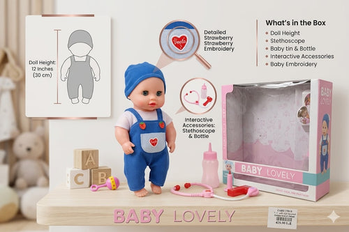 Baby Lovely Doll Set 🩺👶✨