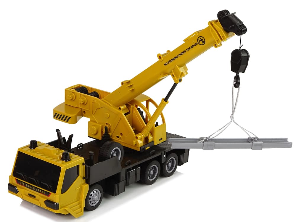 Giant Construction Crane Truck 🏗️💛