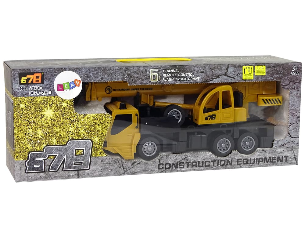 Giant Construction Crane Truck 🏗️💛
