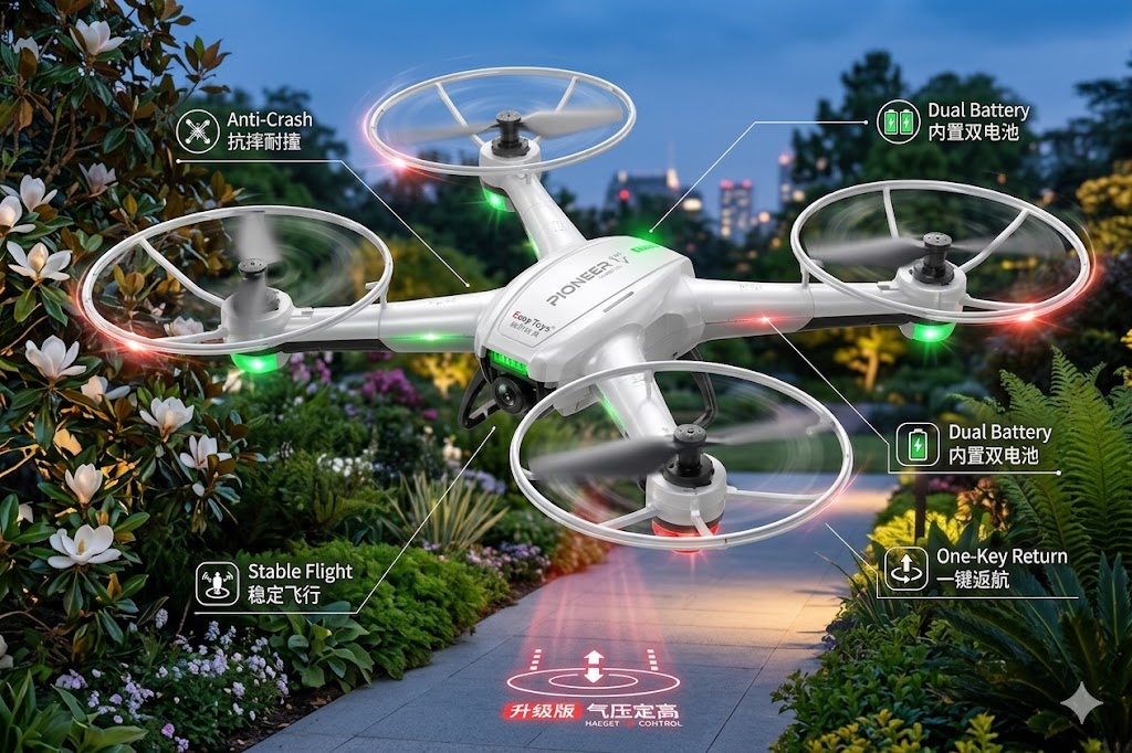 Pioneer Quadcopter Training Drone 🛸🔴